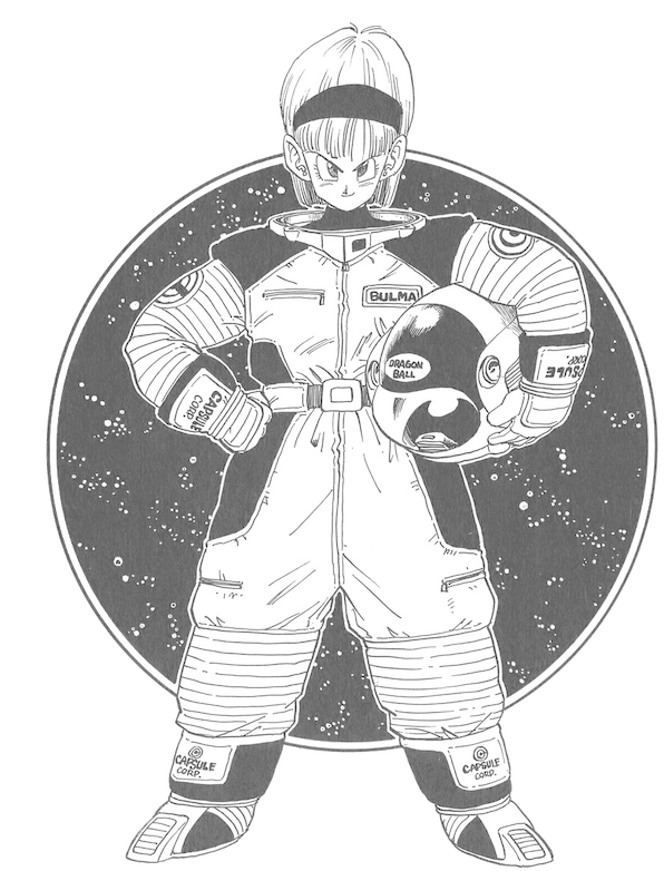 Bulmain Space Suit Dragon Ball