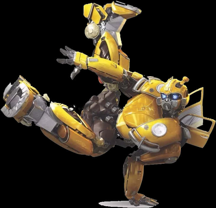 Bumblebee Transformers Robot Action Pose