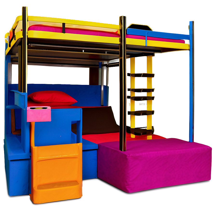 Bunk Bed For Kids Png Tfm