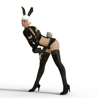 Bunny_ Ears_ Fashion_ Pose