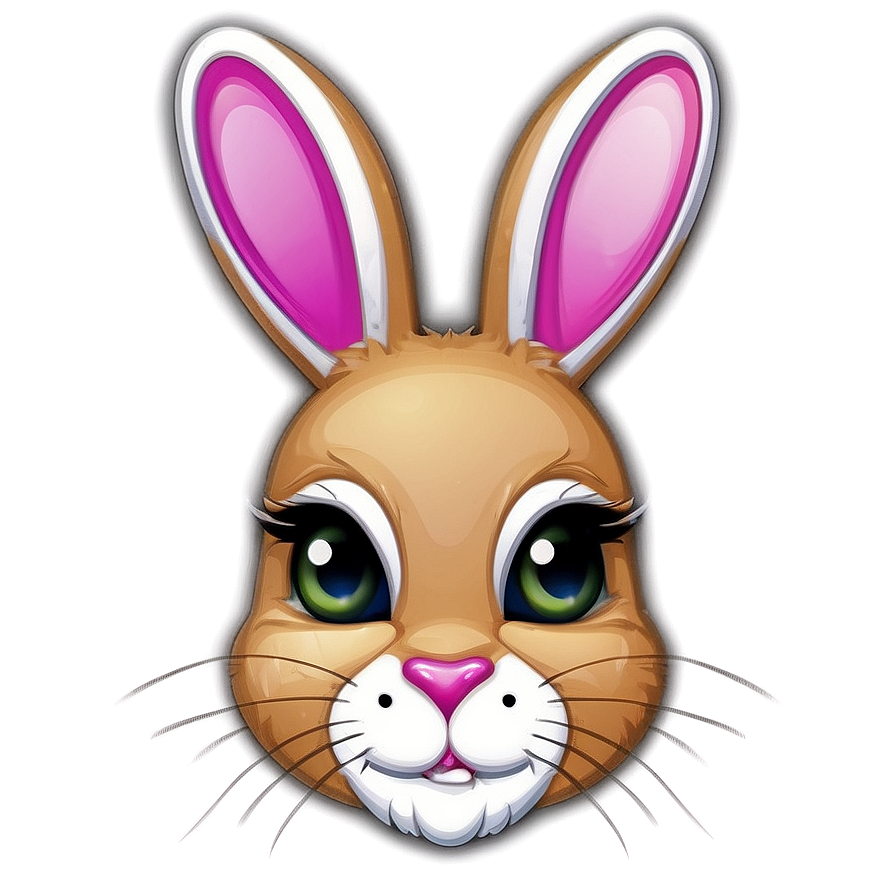 Bunny Face Artwork Png Glg