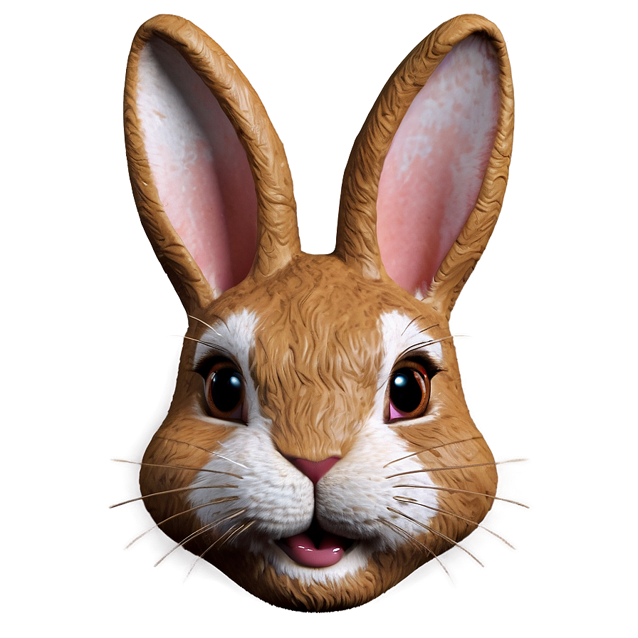 Bunny Face Closeup Png 93