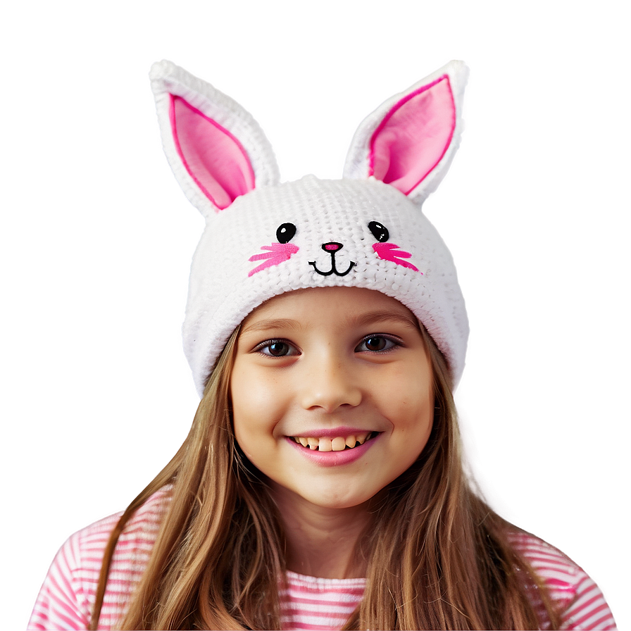 Bunny Hat For Girls Png 7