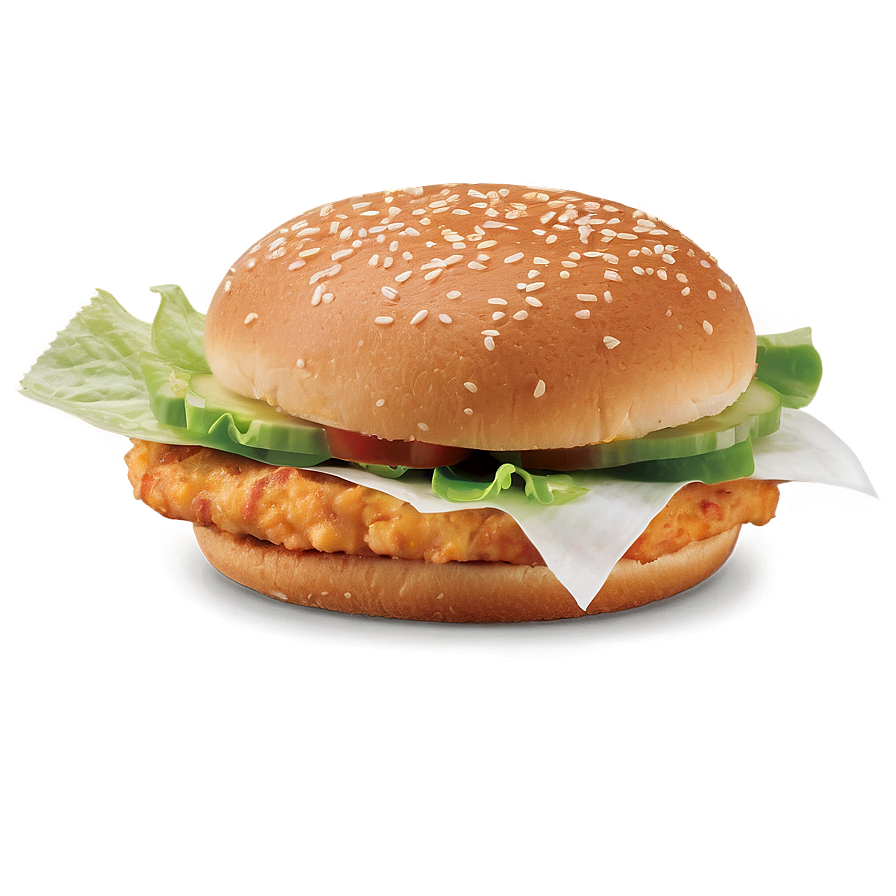 Burger King Chicken Sandwich Png Ybm86