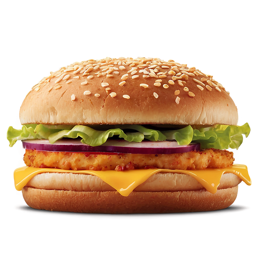 Burger King Grilled Chicken Sandwich Png Tqv62