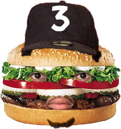 Burger King Human Face Hat