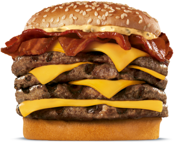 Burger King Triple Cheeseburgerwith Bacon