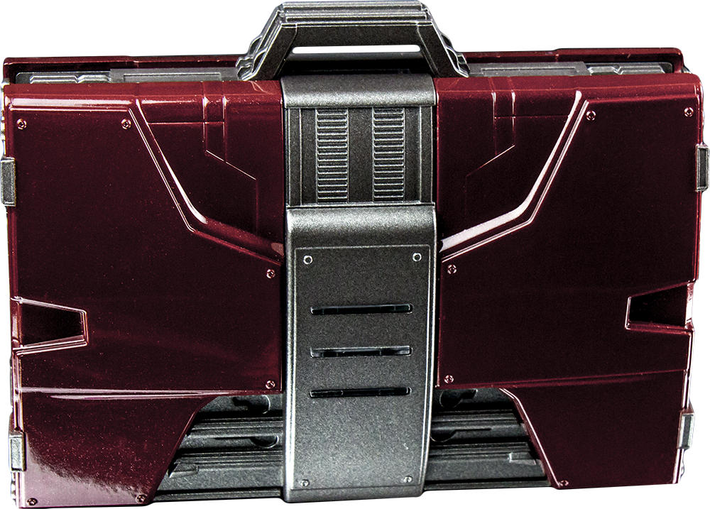 Burgundy Hardshell Suitcase