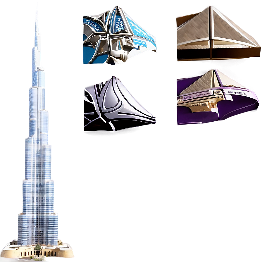 Burj Khalifa Tower Png Wjx54