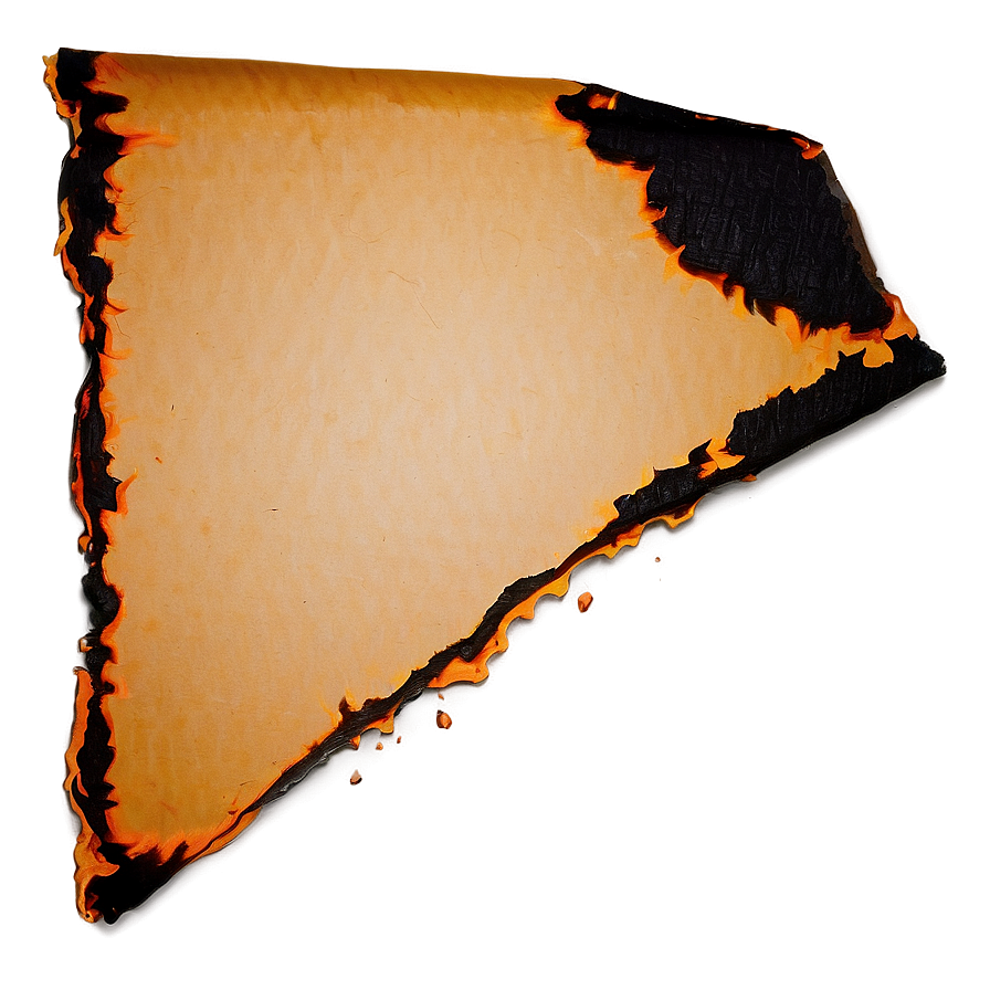 Burned Paper Corner Png 19