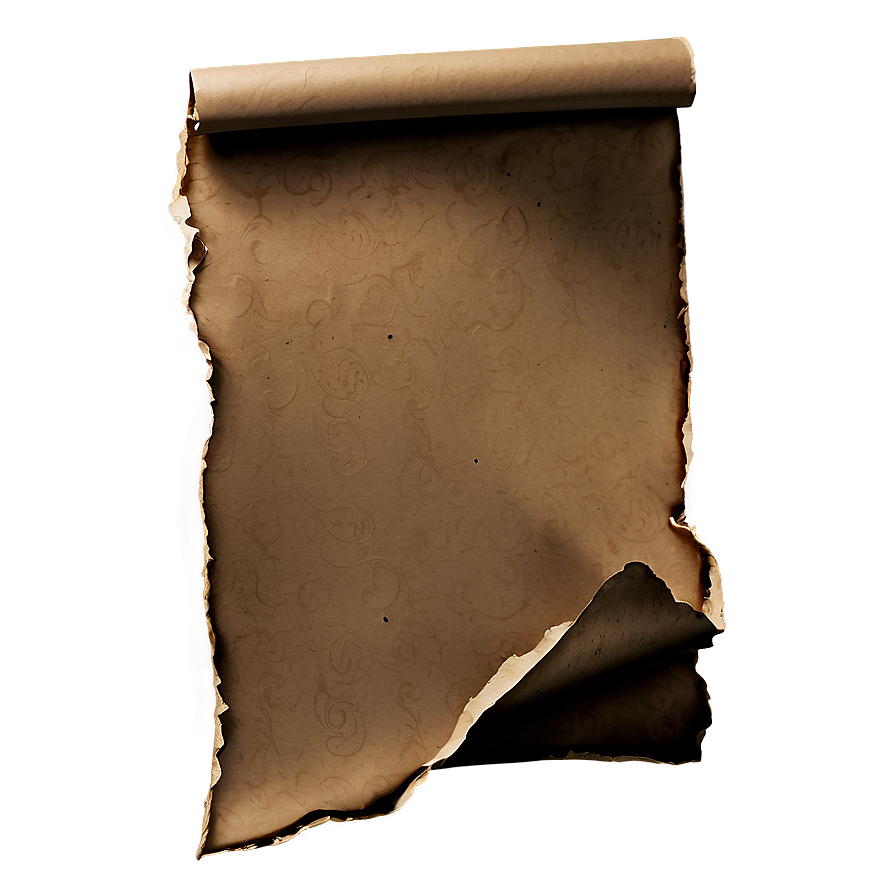 Burned Paper Overlay Png 97