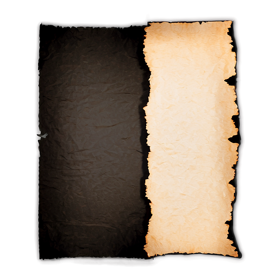 Burned Paper Overlay Png Tpb69