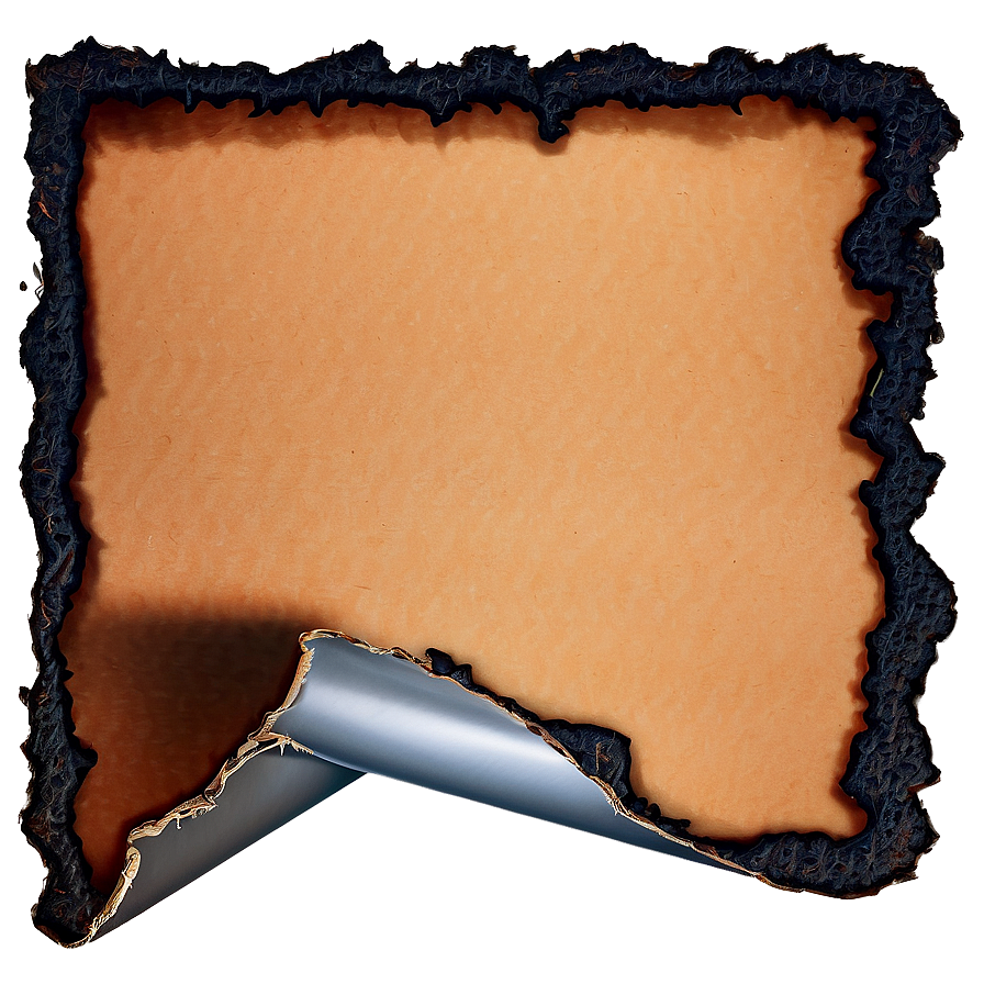 Burned Paper Scrapbook Png Wnh