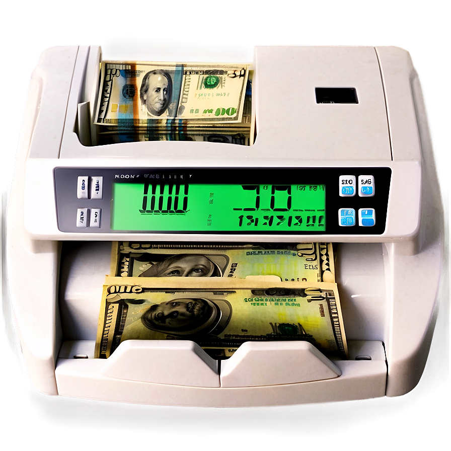 Business Money Counter Png 9