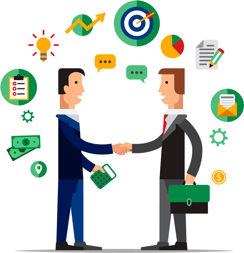 Business Partnership Agreement Concept