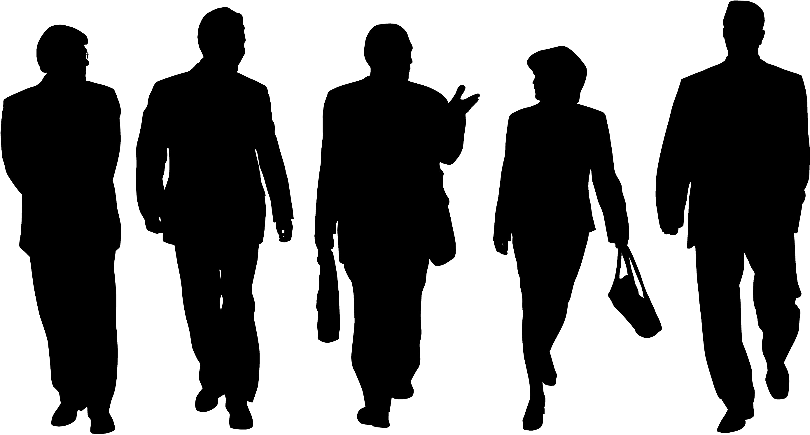 Business People Silhouettes