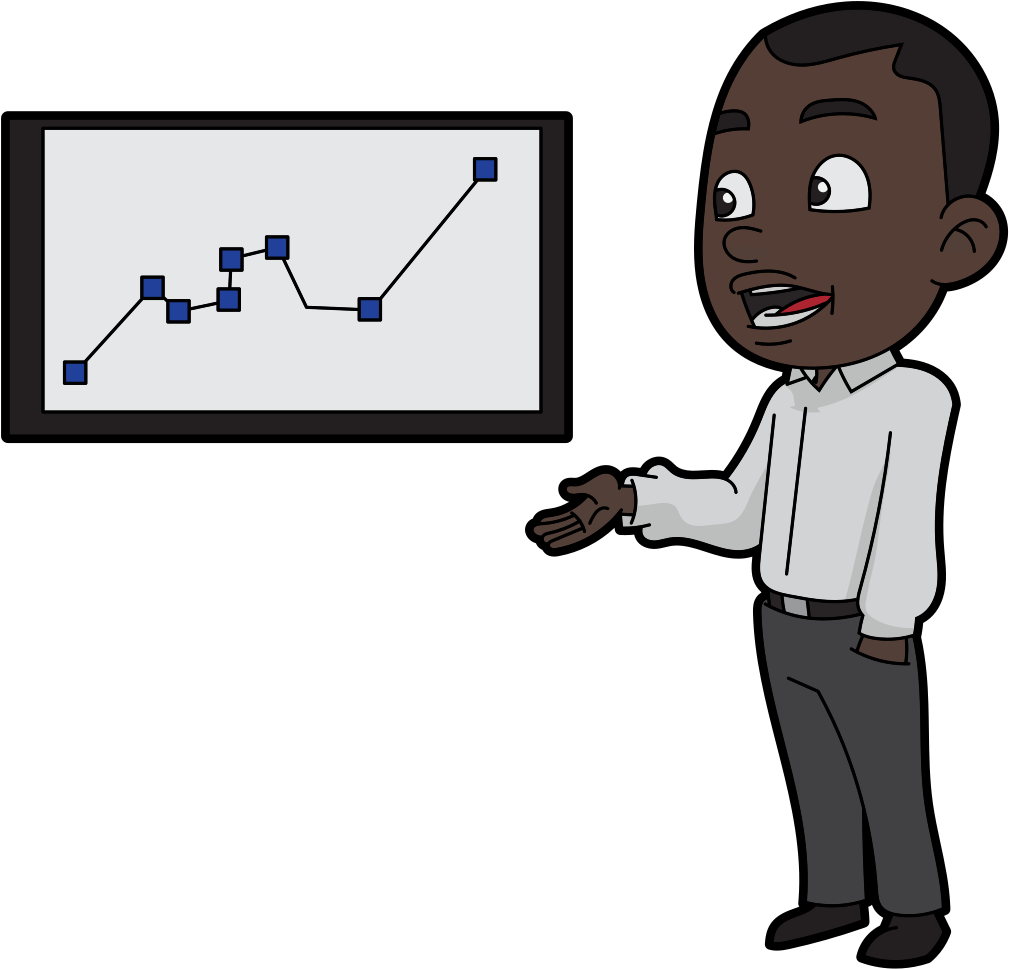 Business Presentation Growth Chart