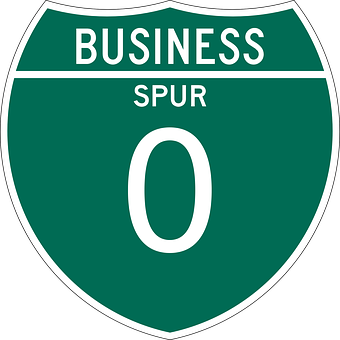 Business Spur Zero Sign