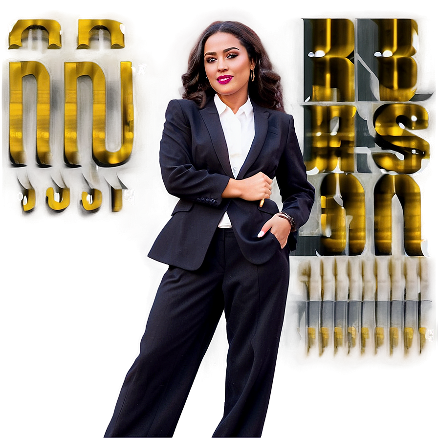 Business Suit For The Empowered Woman Png Yjd