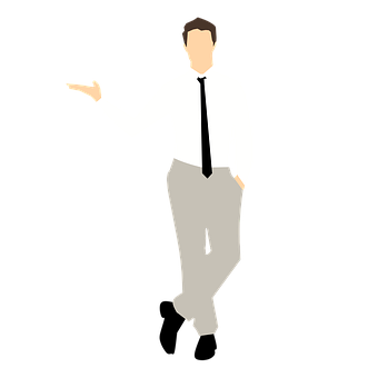 Businessman Presentation Silhouette