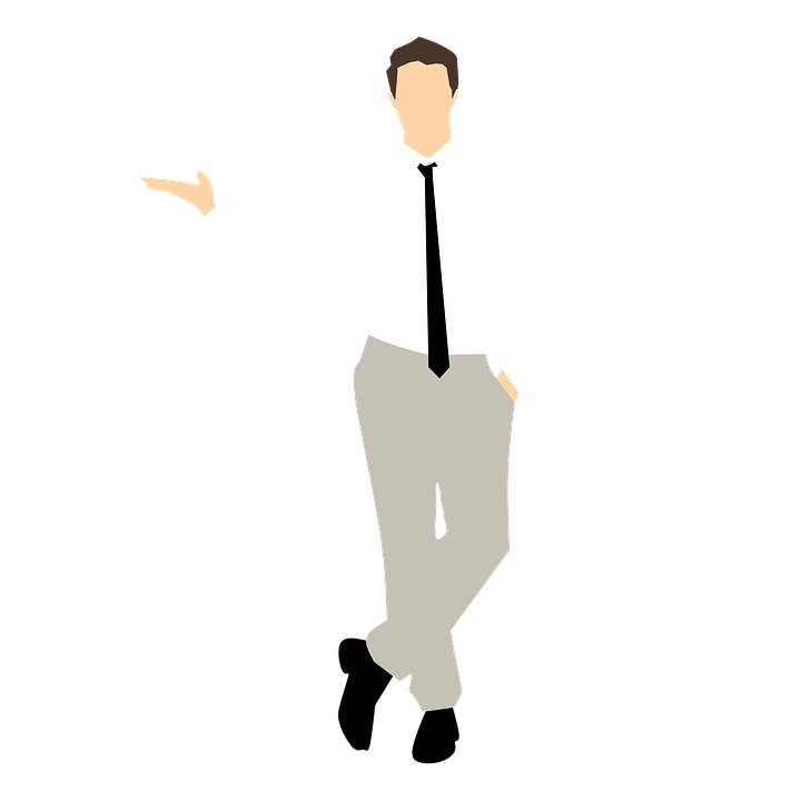 Businessman Presenting Vector