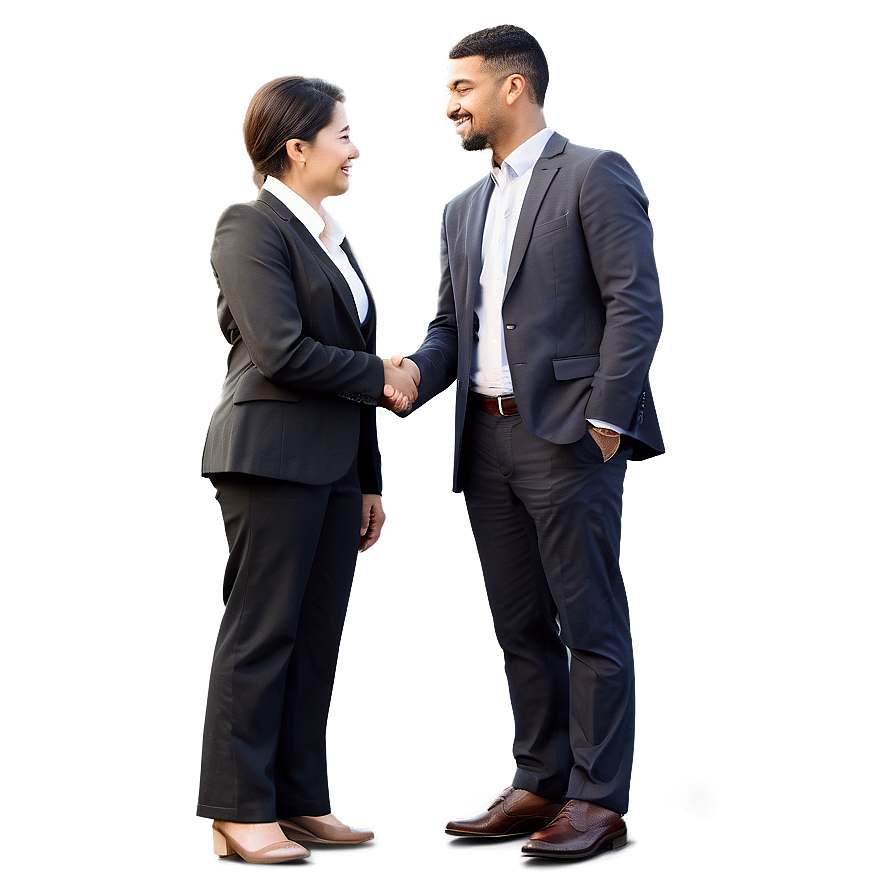 Businessman Shaking Hands Png Awu98