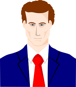 Businessman Vector Portrait