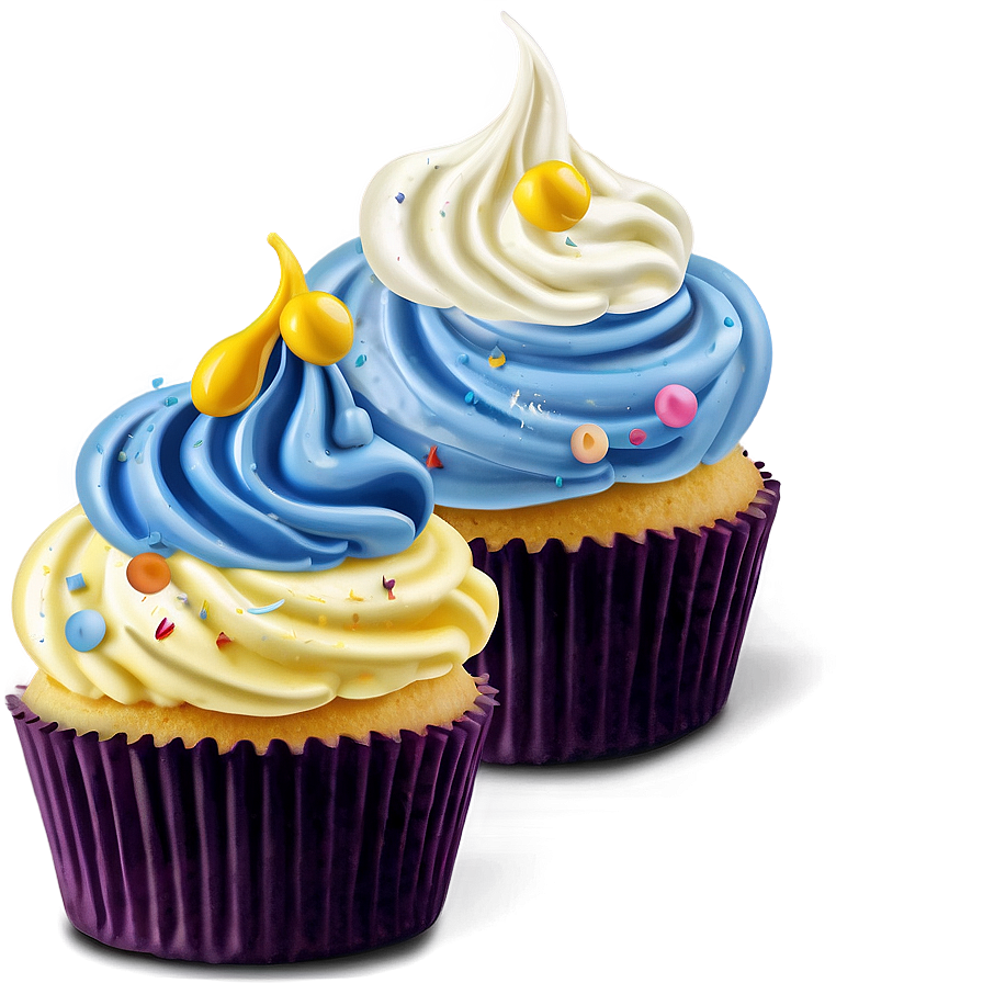 Buttercream Cupcakes Png Woh16