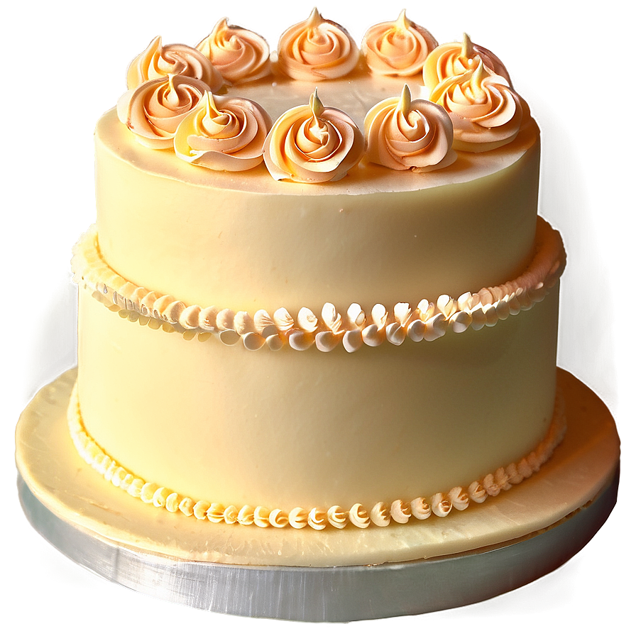 Buttercream Wedding Cake Png Sng7