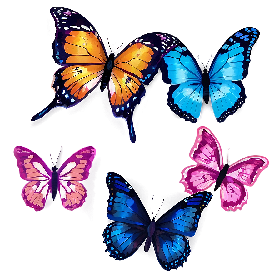 Butterfly Brilliance Png 06262024