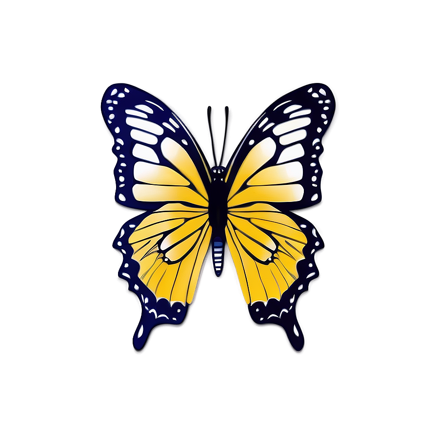 Butterfly Coloring Page Png Dts65