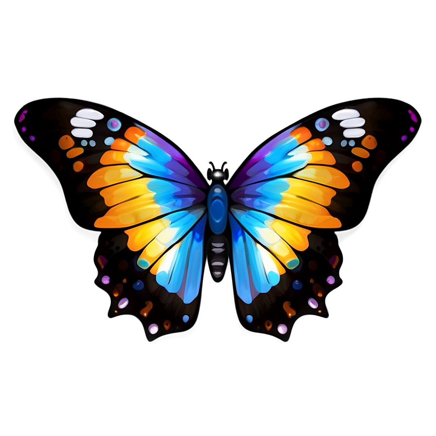 Butterfly Emoji Background Png Ckb