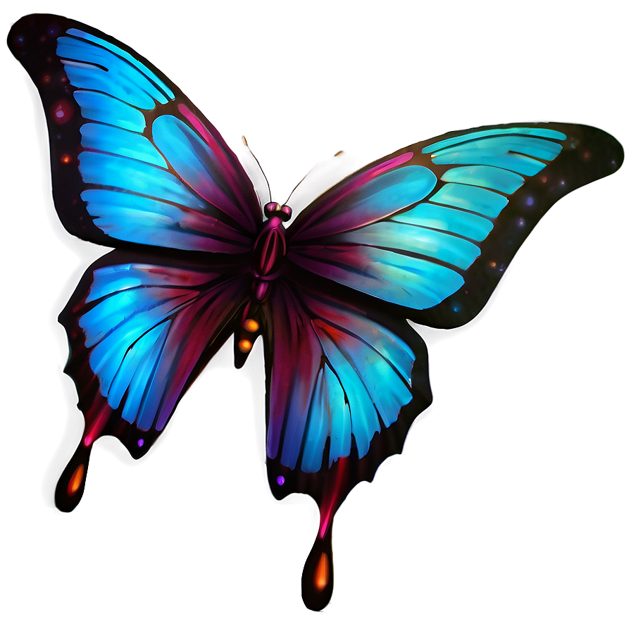 Butterfly Emoji Text Png 06292024