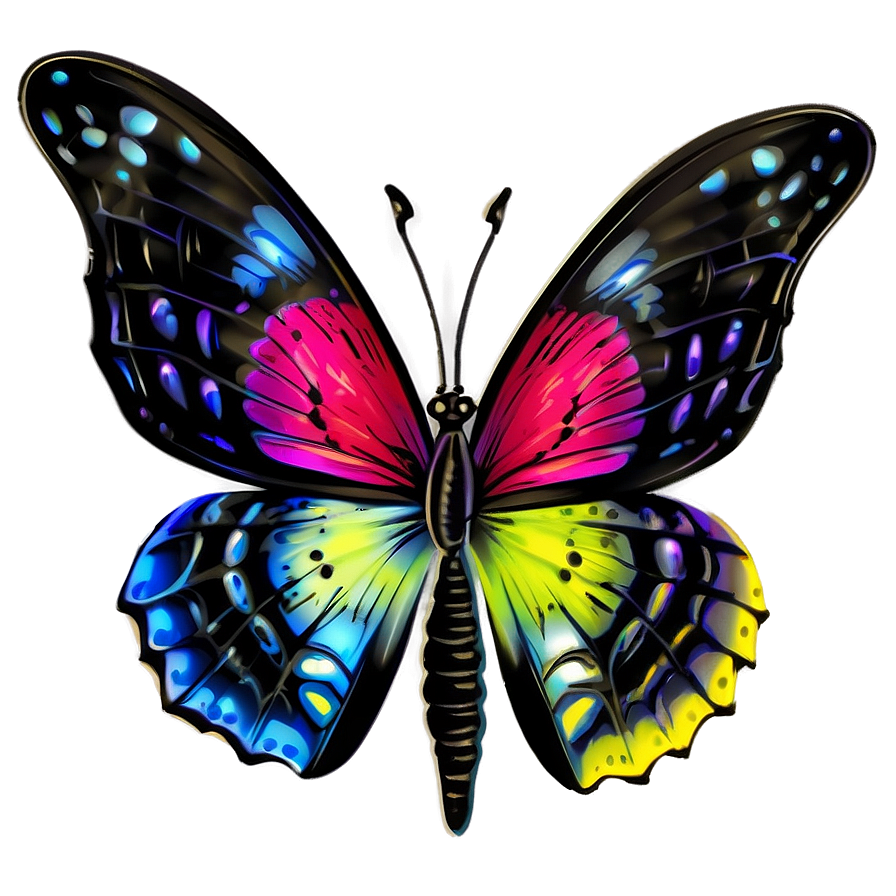 Butterfly Illustration Png 04292024