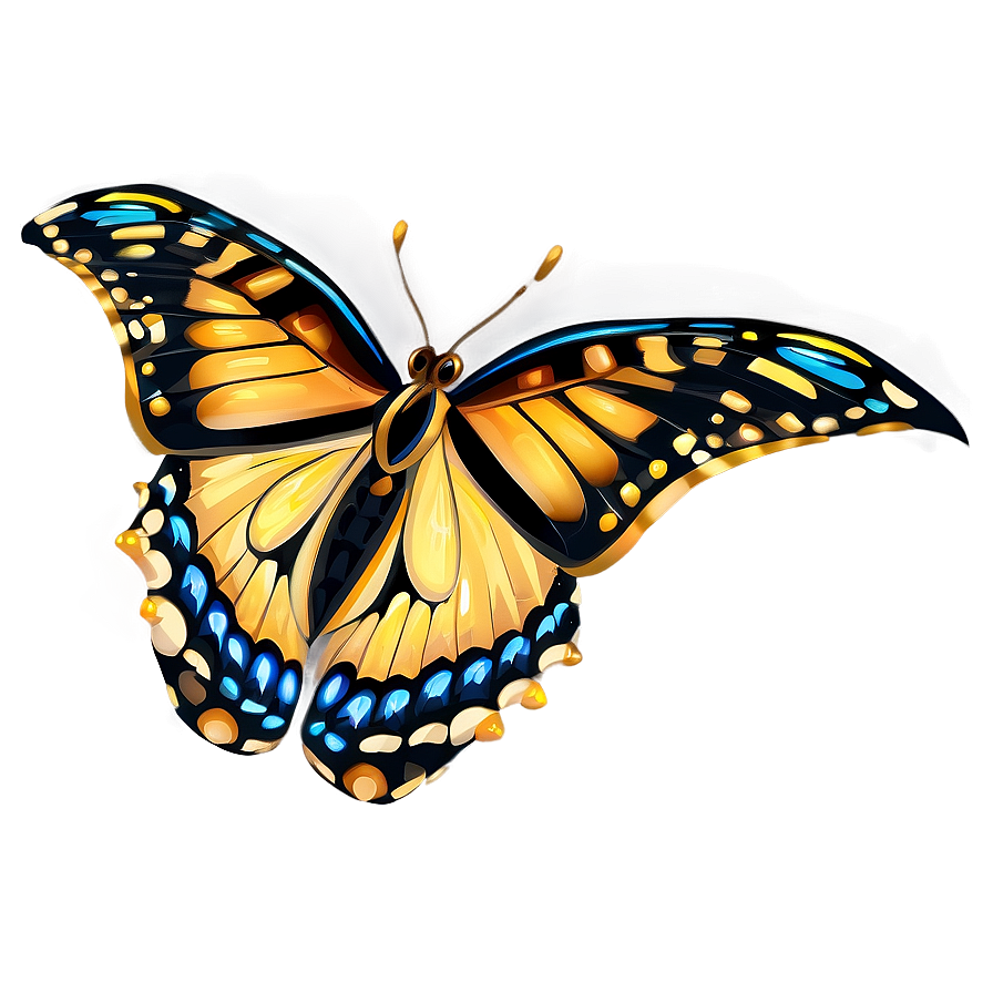 Butterfly Illustration Png 65