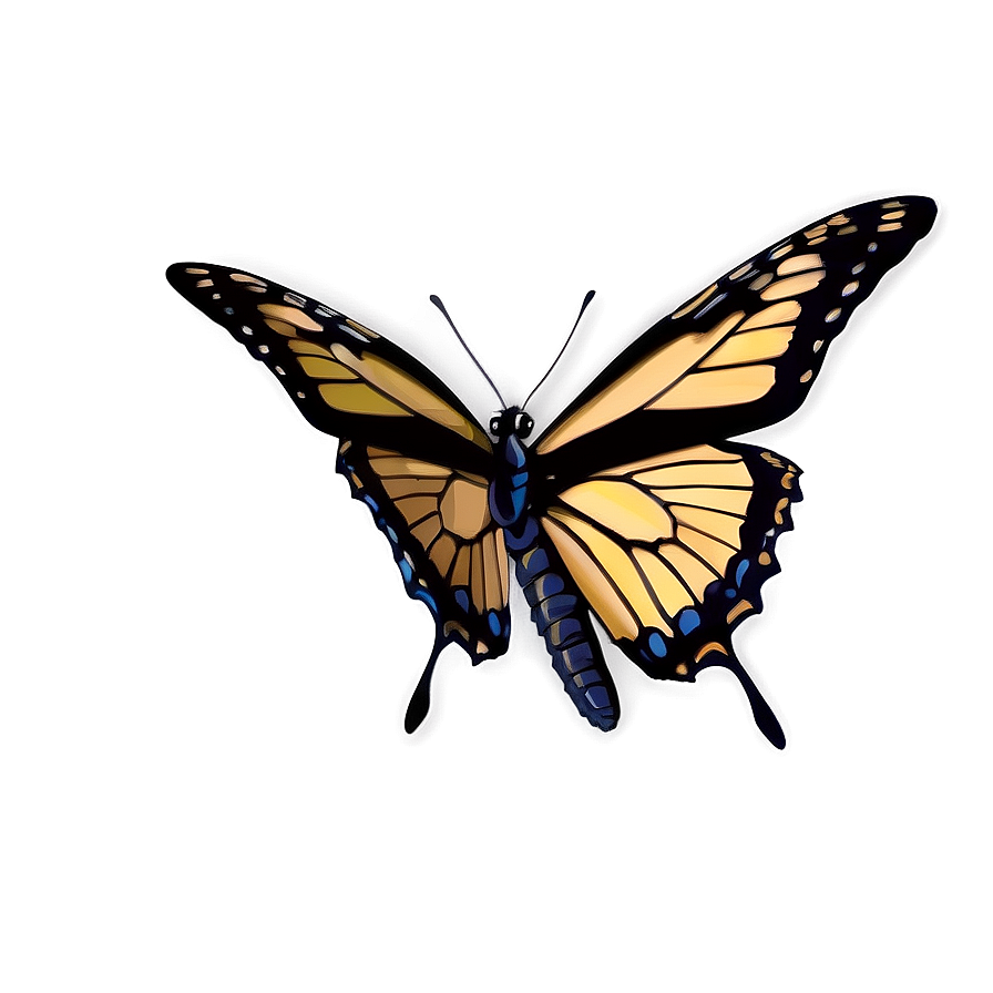 Butterfly Landing Png 89