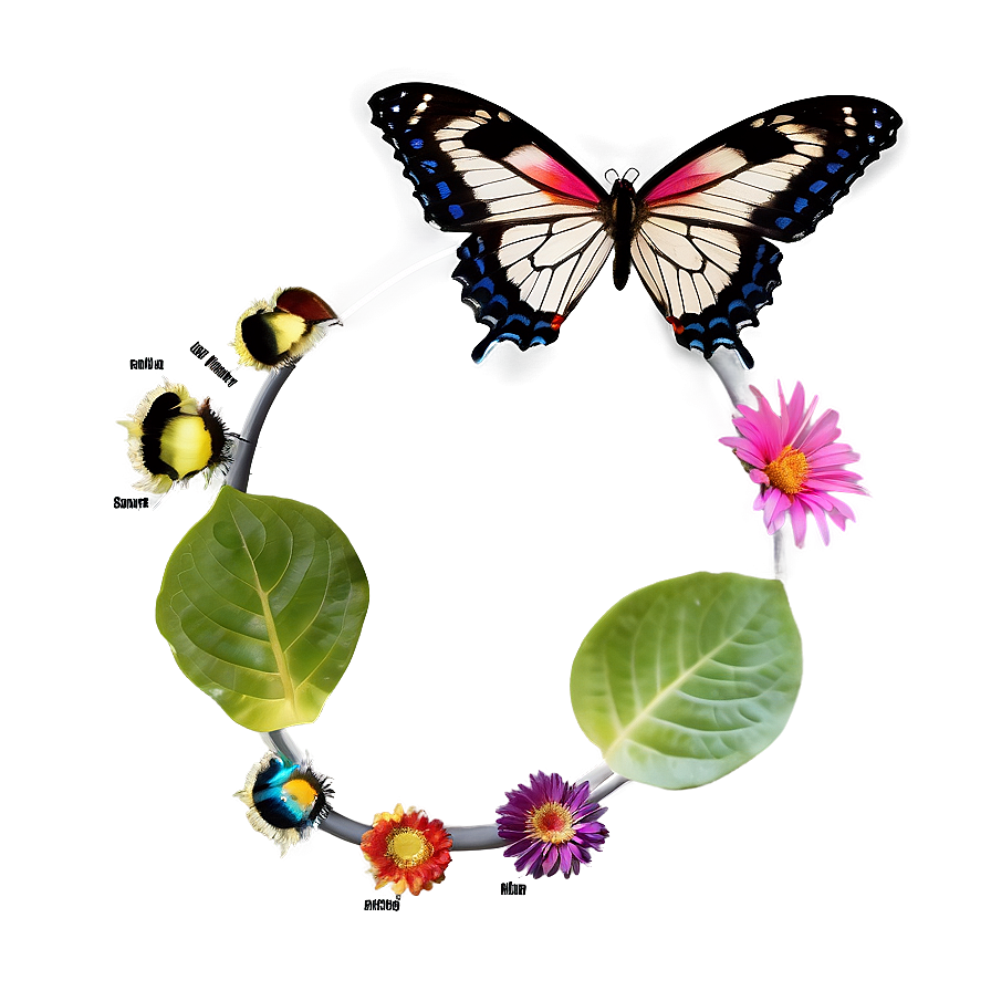 Butterfly Life Cycle Png Gvm56