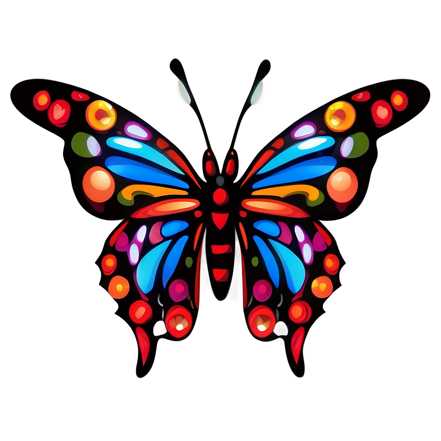 Butterfly Outline Design Png 05252024