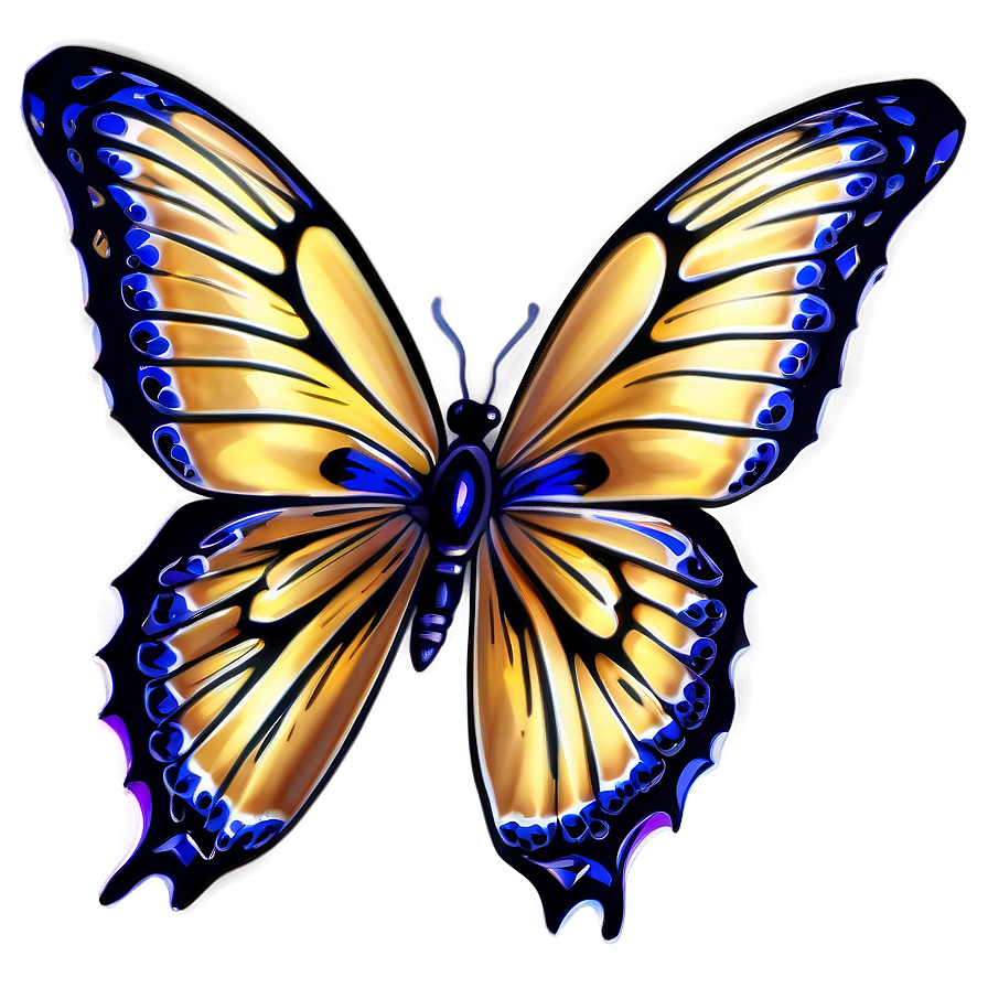 Butterfly Outline Drawing Png 39