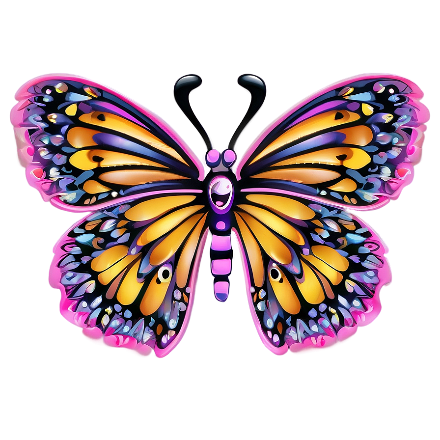 Butterfly Outline For Projects Png 05252024