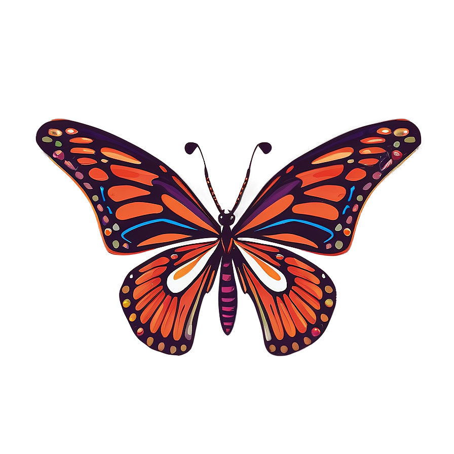 Butterfly Outline Sketch Png 19