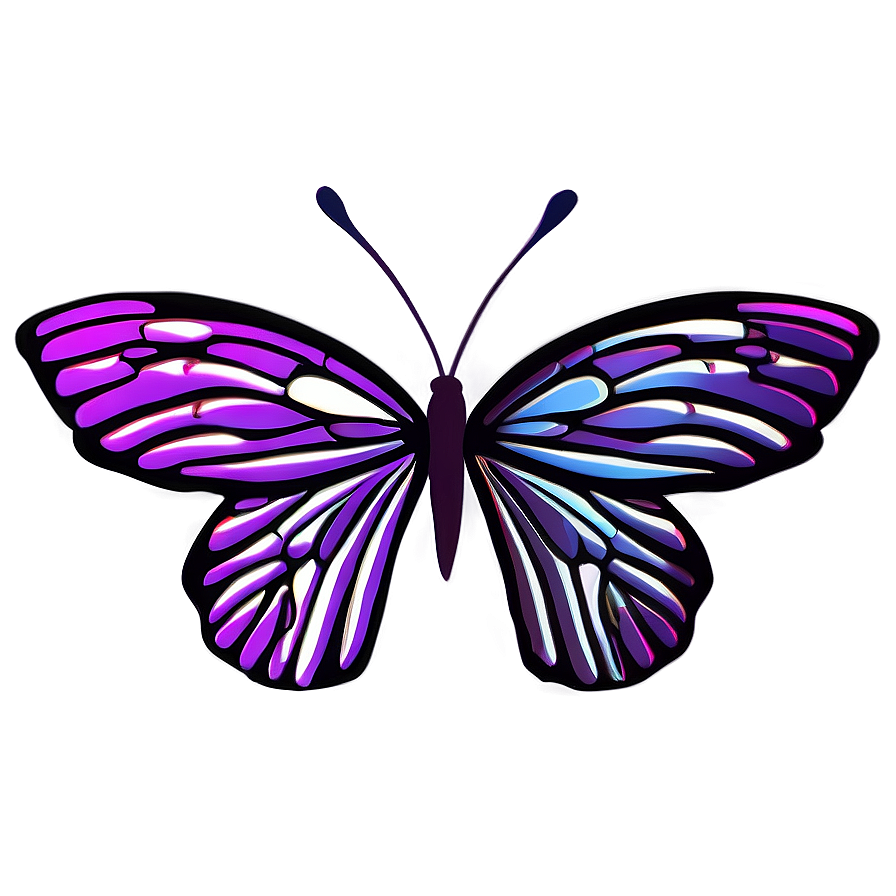 Butterfly Outline With Patterns Png Jjb42