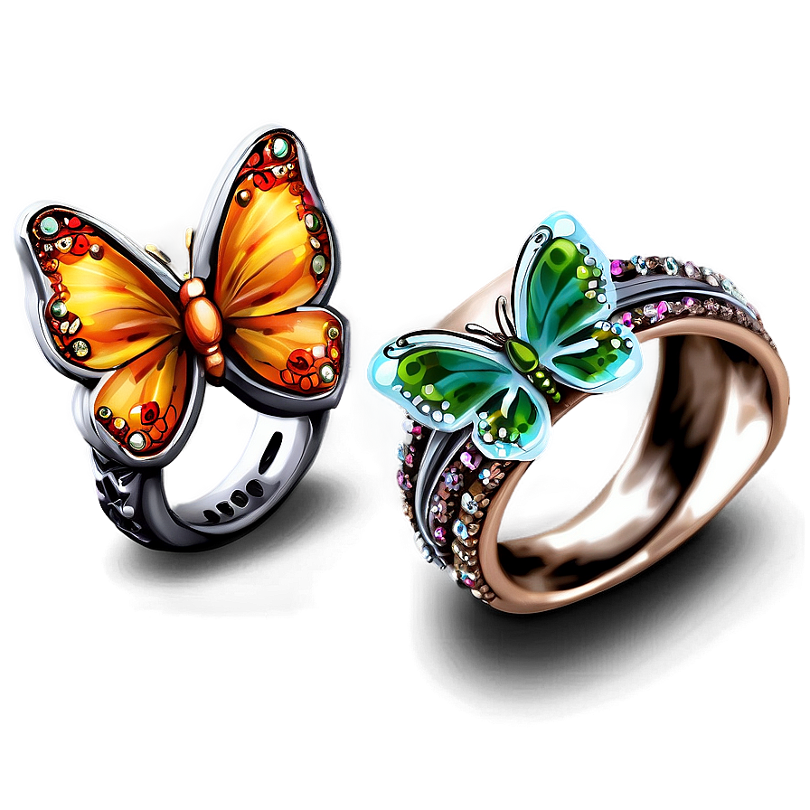 Butterfly Ring Png Uec