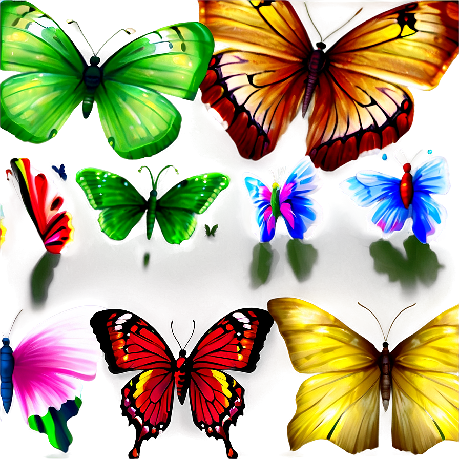 Butterfly Shapes Png 70