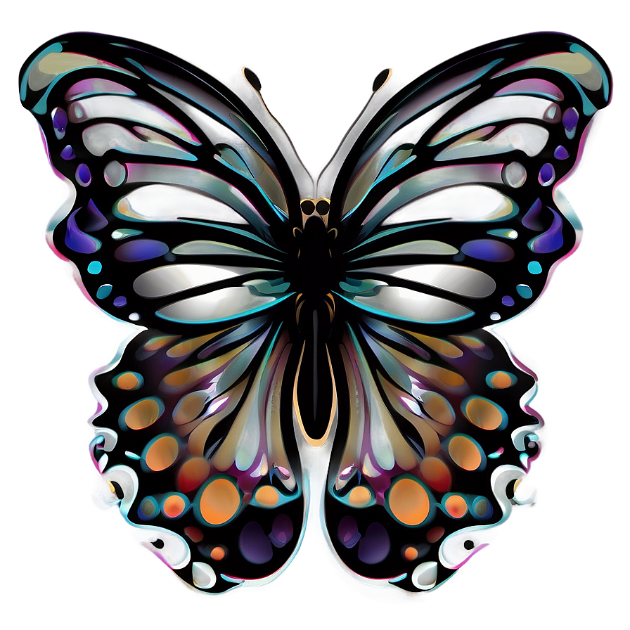 Butterfly Silhouette Outline Png Yli41