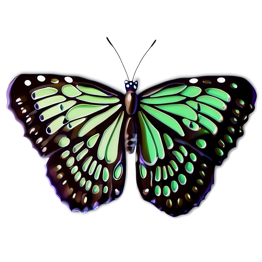 Butterfly Wing Outline Png 34