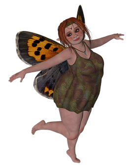 Butterfly Winged Fairy