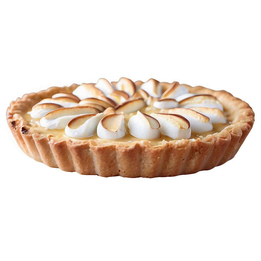 Buttery Almond Tart Pie Png 21