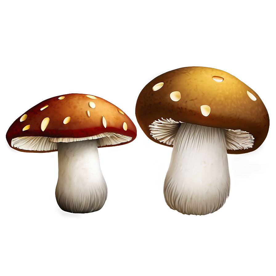 Button Mushrooms Png Kou