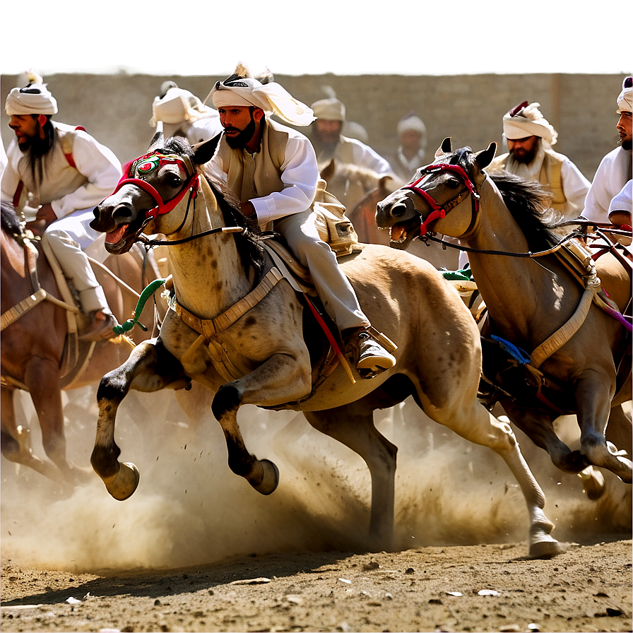 Buzkashi Game Afghanistan Png 58